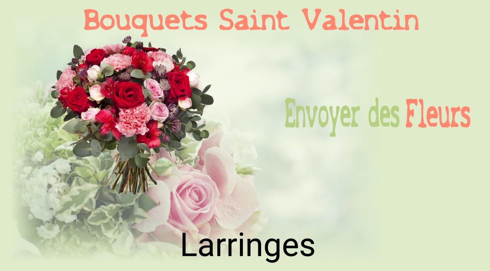 Roses de Saint-Valentin livrées à Larringes